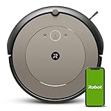 iRobot Roomba i1152 Saugroboter (Staubsauger Roboter), WLAN-fähig mit Zwei Gummibürsten für alle Böden, Individuelle Vorschläge per App, Kompatibilität mit Sprachassistenten, Farbe: Mandel