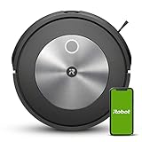 iRobot® Roomba® j7 WLAN-fähiger Saugroboter mit Kartierung und mit zwei Gummibürsten für alle Böden - Objekterkennung und -vermeidung - Lernt, kartiert und passt sich an dein Zuhause an
