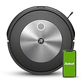 iRobot® Roomba® j7 WLAN-fähiger Saugroboter mit Kartierung und mit Zwei Gummibürsten für alle Böden - Objekterkennung und -vermeidung - Lernt, kartiert und passt Sich an Dein Zuhause an